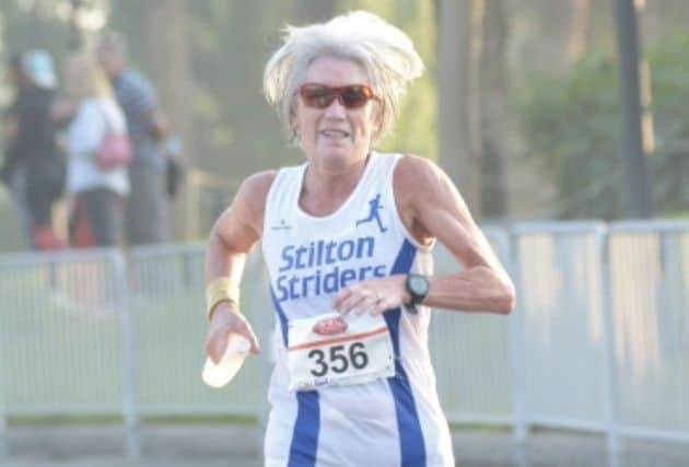 Julie started her running life as a talented hurdler EMN-181221-135823002