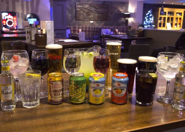 Beverages in the January sale at The Kettleby Cross - JD Wetherspoon PHOTO: Supplied