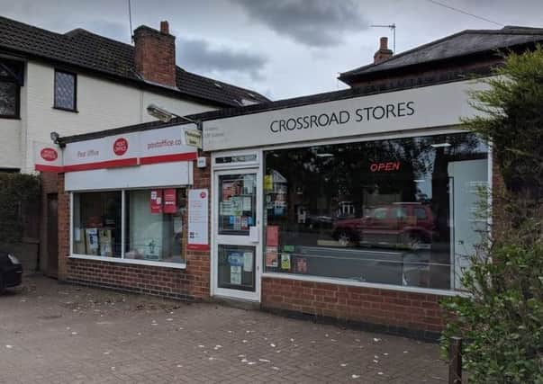 Crossroad Stores, in Queniborough, which was raided by up to four burglars EMN-181231-105143001