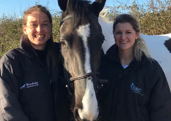 Charlotte Farmer-Day (left) with Melissa Rudd PHOTO: Supplied