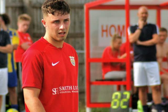 Robbie Parsons slotted his sixth penalty of the season, and his 17th goal in all, at Birstall EMN-190701-093140002