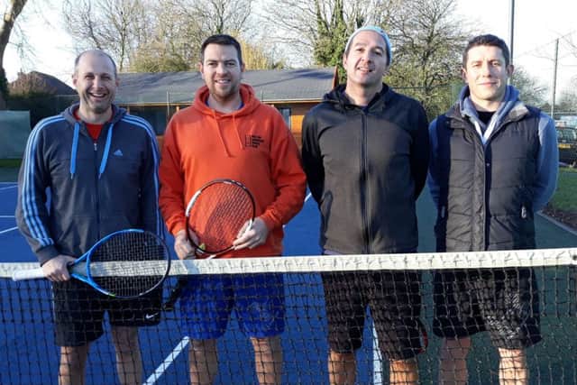 Melton Mowbray Tennis Club's men's second team are going up EMN-190115-091335002