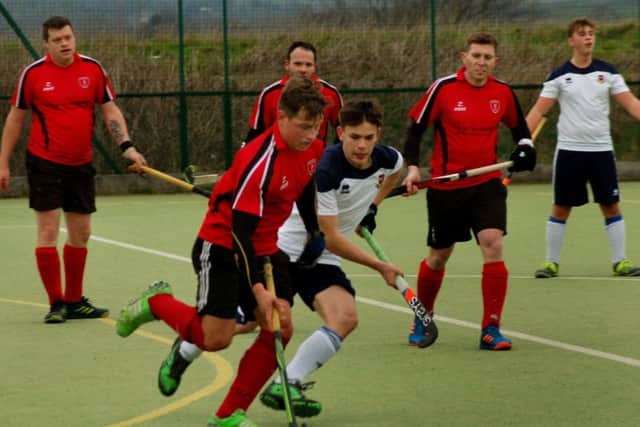Sam Pollard was forced off through injury during an unlucky first half for Melton against Derwent EMN-190114-180335002