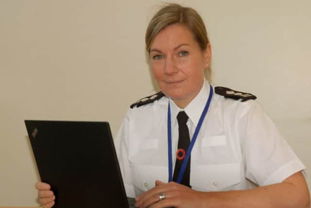 Insp Siobhan Gorman, commander of Leicestershire Police's Eastern Counties Neighbourhood policing area covering Melton, Harborough and Rutland. EMN-190116-123832001