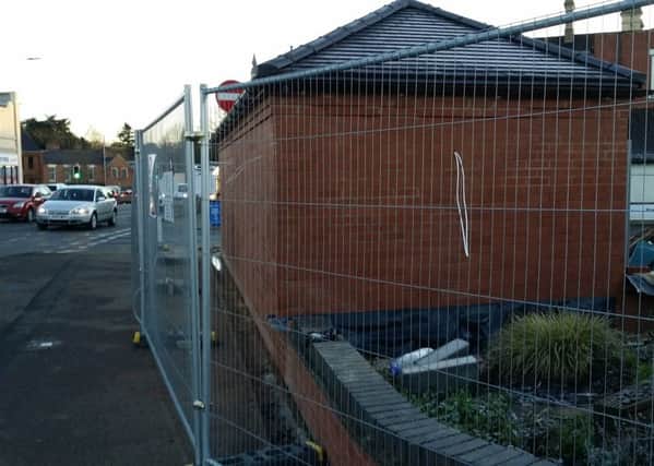 The new toilet block being built in Wilton Road, Melton, which will now be open at the end of March EMN-190123-170912001