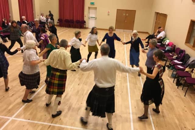 Waltham dancing after the Burns supper PHOTO: Supplied