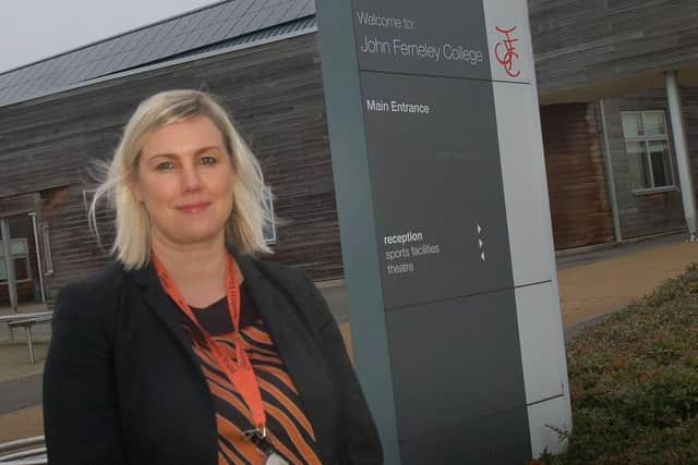 Lara Hall, headteacher at John Ferneley College, Melton EMN-190130-142015001