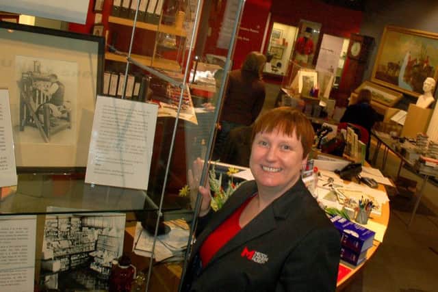 Market towns museums manager for Leicestershire Council, Zara Matthews, at Melton Carnegie Museum EMN-190129-150711001