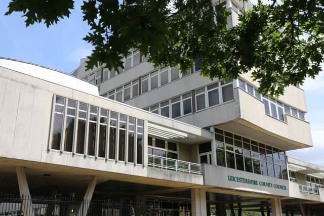 Leicestershire County Council headquarters at Glenfield EMN-190131-180627001