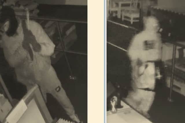 Do you recognise these two men? They were captured on CCTV during a break-in at Melton's QD Stores last month EMN-190102-111555001