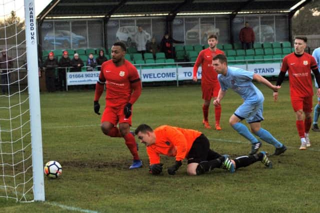 Town's leading scorer taps in his fourth goal in two games EMN-190402-084130002