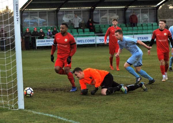 Town's leading scorer taps in his fourth goal in two games EMN-190402-084130002