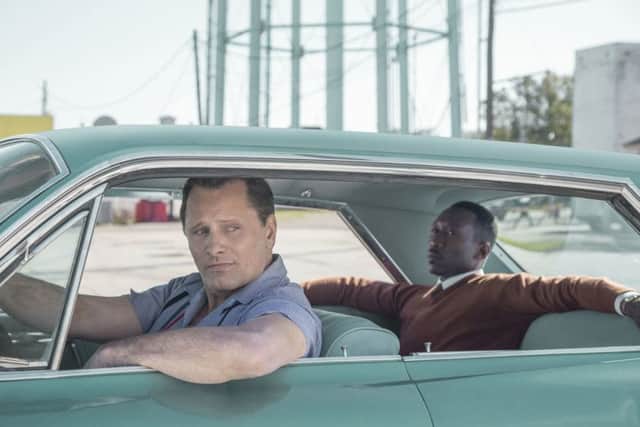 Viggo Mortensen as Frank "Tony Lip" Vallelonga and Mahershala Ali as Don Shirley PHOTO: PA Photo/Universal Studios/Patti Perret
