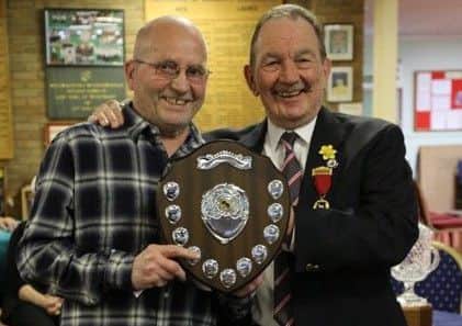 Don Welch was mens over 60s singles club and county champion in 2017, and also collected the trophies for the club triples and the fours. EMN-190802-132132002