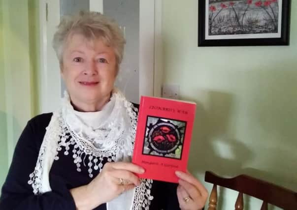 Margaret Hill with her new novel based on the secret WW1 diary of grandfather Leonard Folwell EMN-190802-135325001