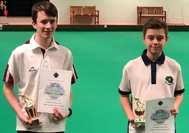 County winners, Alex Warrington (left) and William Higham EMN-191202-125354002