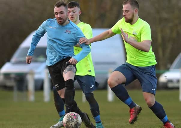 Jack Baker gave Asfordby a lifeline before the break, but they failed to take it PIcture: Phil James EMN-191202-170149002