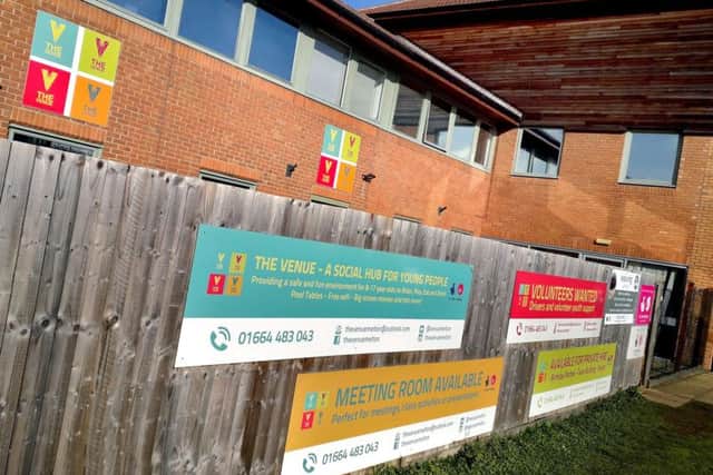 The Venue youth club in Melton EMN-191202-173031001