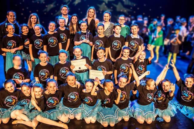 Stathern Primary School (winning team) with the judges PHOTO: Supplied