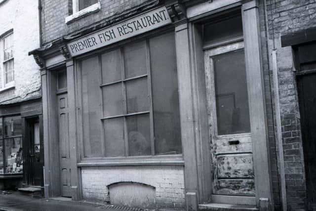 The old fish shop at 61 King Street, Melton, pictured in 1965 before it became Lewis Cameras EMN-190214-161337001