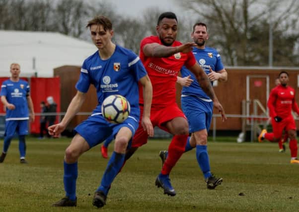 Melton Town face both title rivals and a county cup final in a 12-day spell next month Picture: Phil James EMN-190219-104704002