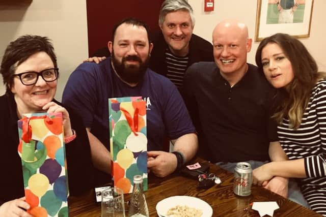 The winners of Melton Mowbray Tennis Club's first fundtraising quiz EMN-190219-160540002