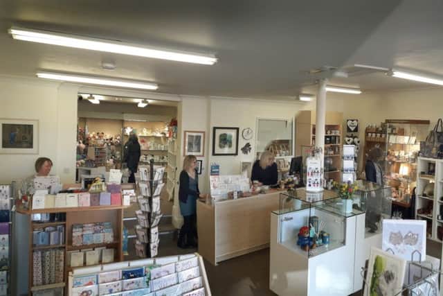 The interior of Foxy Lots.