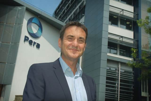 Nigel Brown, managing director of Pera.