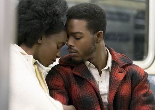 KiKi Layne as Tish Rivers and Stephan James as Fonny Hunt PHOTO: PA Photo/Annapurna Releasing, LLC/Tatum Mangus