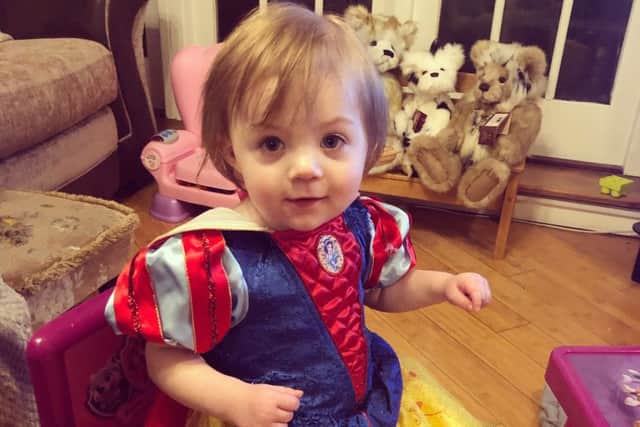 Bella-Mae Clarke, 17-months-old, as Snow White PHOTO: Supplied
