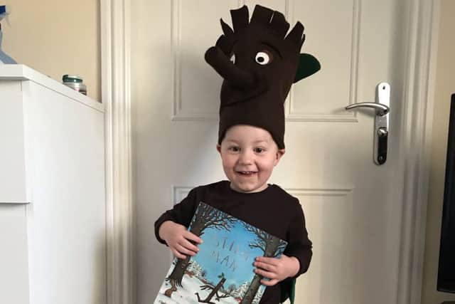 Elliot as Stick Man PHOTO: Supplied