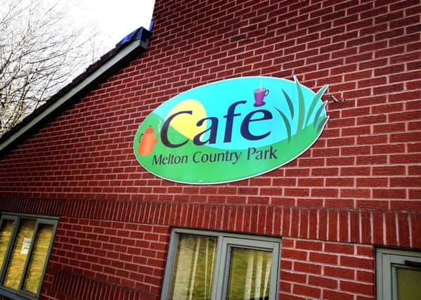 The cafe at Melton Country Park which has reopened after Melton Space took over operating it EMN-190316-172313001