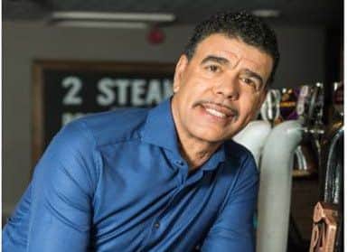 Chris Kamara PHOTO: Greene King