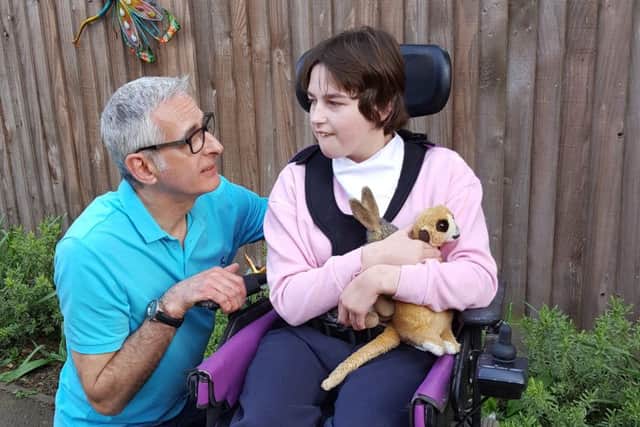 Stefan and Kirstine Draxler - they have prompted a judicial review to be held into planned changes to Leicestershire County Council's school transport policy for vulnerable pupils EMN-190104-163450001