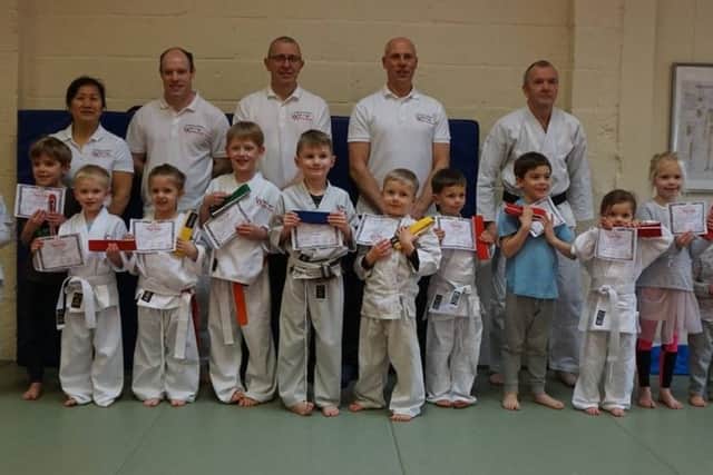 Tiger Cubs grading for Melton Jujitsu's youngest students EMN-190404-150140002