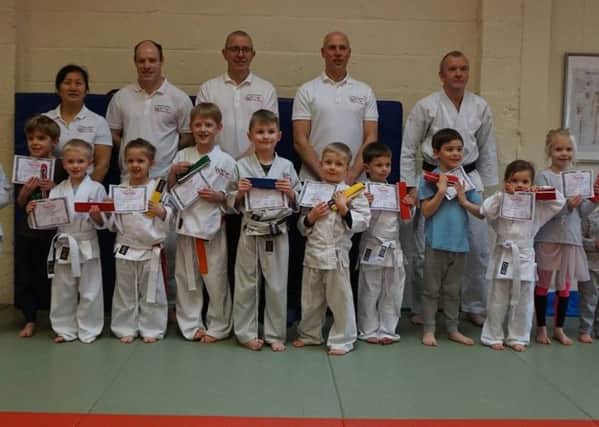 Tiger Cubs grading for Melton Jujitsu's youngest students EMN-190404-150140002