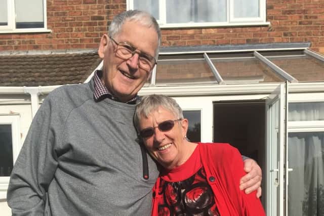 Bill Forbes, who has passed away aged 84, pictured with wife Jean EMN-190404-172950001