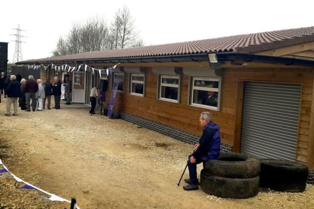 The exterior of the new Melton Scouts building at Holwell Pastures EMN-190904-105146001