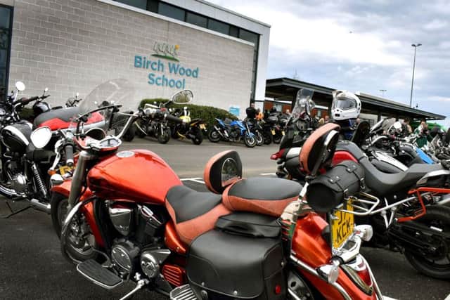 The annual motorcycle Easter egg run visits Melton's Birch Wood Area Special School for the first time EMN-190416-103732001