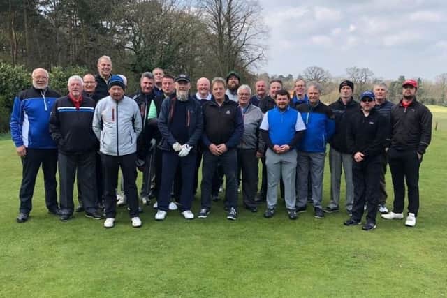 Melton GC's C team squad and guests at their Lincolnshire away weekend EMN-190423-153727002