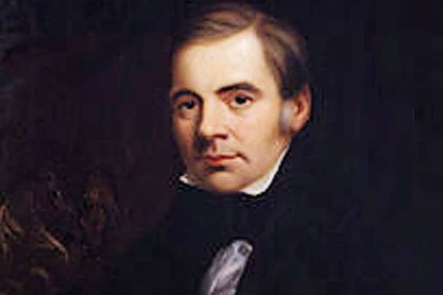 Celebrated Melton painter John Ferneley - this portrait was done of him by Henry Johnson in 1838 EMN-190426-113611001