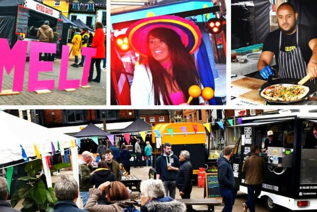 A great Friday evening atmosphere in the Market Place PHOTO: Tim Williams