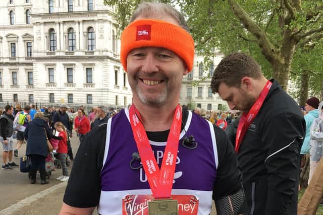 Jonathan Plowman has raised £1,950 Lupus UK PHOTO: Supplied