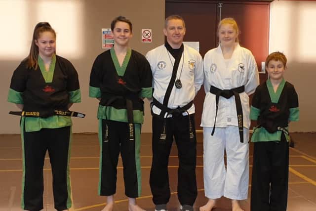 The four black belts.
