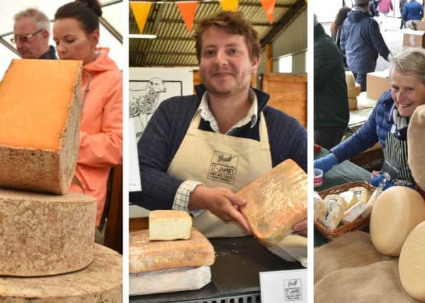 Another successful artisan cheese fair weekend PHOTO: Tim Williams