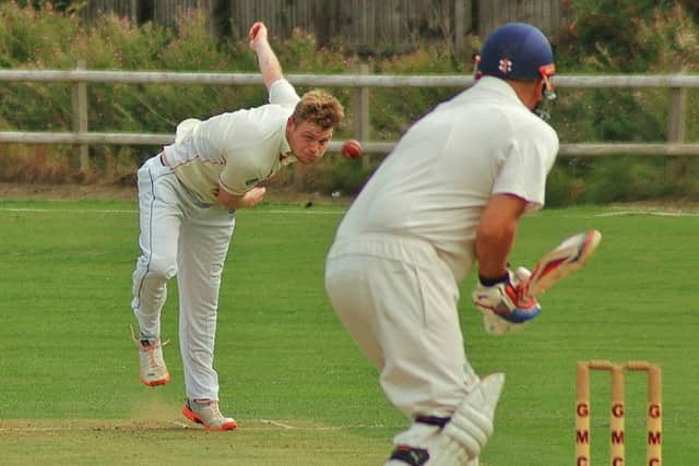 Paceman Myles Hickman has started the new season as he finished the last EMN-190705-160146002