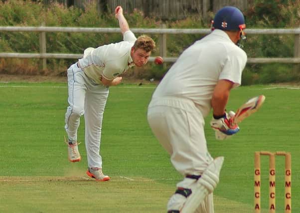 Paceman Myles Hickman has started the new season as he finished the last