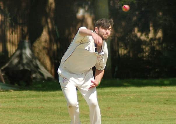 Mark Starkey got in on the act with the ball for Thorpe Arnold at Ashby EMN-190514-102549002