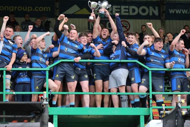 Syston RFC Colts completed a league and cup double. Picture: Tigers Images EMN-190805-172814002