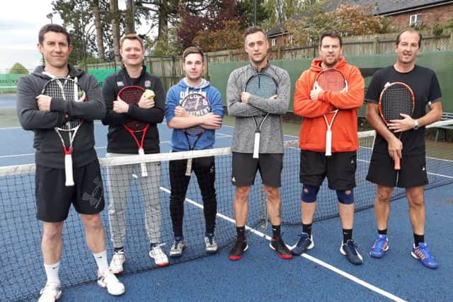 Melton Mowbray Tennis Club men's second team EMN-190514-181718002